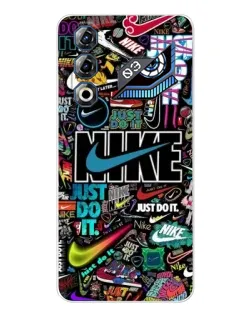 Чехол для ZTE Nubia Neo 3 GT с картинкой «Яркий коллаж Nike»