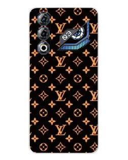 Чохол для ZTE Nubia Neo 3 GT з картинкою «Золота монограма LV»