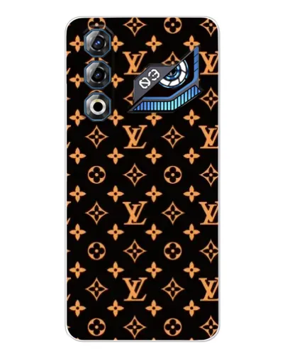 Чохол для ZTE Nubia Neo 3 GT з картинкою «Золота монограма LV» Чохол для ZTE Nubia Neo 3 GT з картинкою «Золота монограма LV»