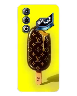 Чохол для ZTE Nubia Neo 3 GT з картинкою «Морозиво від LV»
