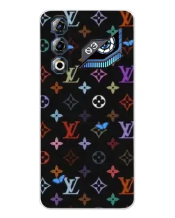 Чохол для ZTE Nubia Neo 3 GT з картинкою «Кольорова монограма LV»