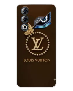 Чохол для ZTE Nubia Neo 3 GT з картинкою «LV — золота печатка»