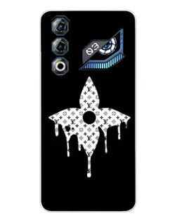 Чохол для ZTE Nubia Neo 3 GT з картинкою «Квіткова монограма»