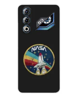 Чохол для ZTE Nubia Neo 3 GT з картинкою «NASA — емблема місії»