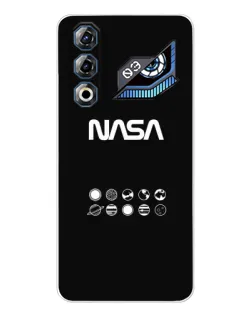 Чохол для ZTE Nubia Neo 3 GT з картинкою «NASA — технічний принт»