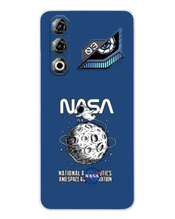 Чохол для ZTE Nubia Neo 3 GT з картинкою «NASA — місячна місія»