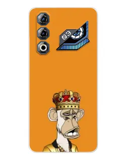 Чехол для ZTE Nubia Neo 3 GT с картинкой «Золотая обезьяна Bored Ape» Чехол для ZTE Nubia Neo 3 GT с картинкой «Золотая обезьяна Bored Ape»