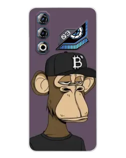 Чохол для ZTE Nubia Neo 3 GT з картинкою «Bored Ape в кепці»