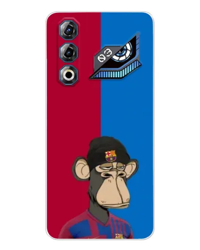 Чехол для ZTE Nubia Neo 3 GT с картинкой «Bored Ape — фанат Барсы» Чехол для ZTE Nubia Neo 3 GT с картинкой «Bored Ape — фанат Барсы»