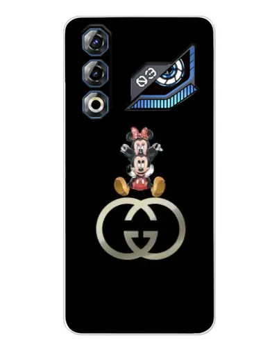 Чехол для ZTE Nubia Neo 3 GT с картинкой «Минни Маус на лого»