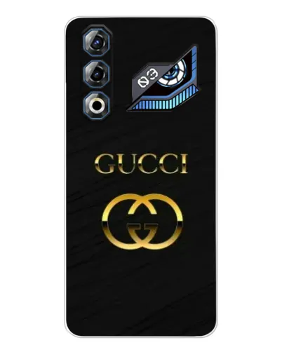 Чехол для ZTE Nubia Neo 3 GT с картинкой «Золотой логотип Gucci»