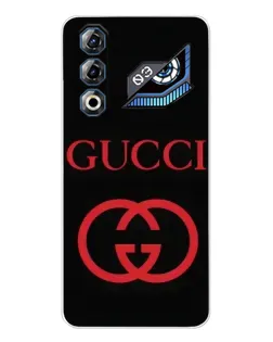 Чехол для ZTE Nubia Neo 3 GT с картинкой «Gucci — красный логотип»