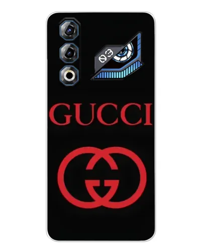 Чехол для ZTE Nubia Neo 3 GT с картинкой «Gucci — красный логотип»