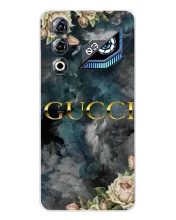 Чехол для ZTE Nubia Neo 3 GT с картинкой «Абстрактные цветы Gucci»