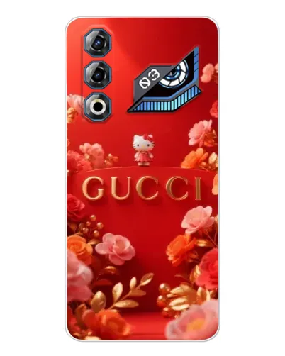 Чехол для ZTE Nubia Neo 3 GT с картинкой «Gucci — золотой сад»