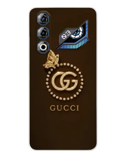 Чехол для ZTE Nubia Neo 3 GT с картинкой «Gucci — золотая бабочка»