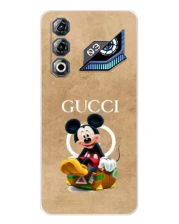 Чехол для ZTE Nubia Neo 3 GT с картинкой «Микки Маус Gucci — крафт»