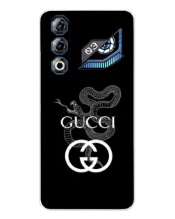 Чехол для ZTE Nubia Neo 3 GT с картинкой «Gucci — серебряная змея»