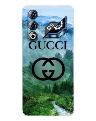 Чехол для ZTE Nubia Neo 3 GT с картинкой «Gucci — горный пейзаж»