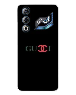 Чехол для ZTE Nubia Neo 3 GT с картинкой «Gucci — красный градиент»