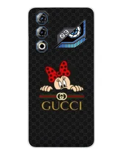 Чехол для ZTE Nubia Neo 3 GT с картинкой «Минни Маус Gucci — черный»