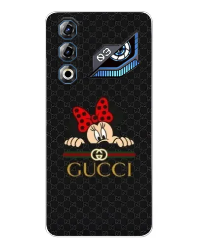 Чехол для ZTE Nubia Neo 3 GT с картинкой «Минни Маус Gucci — черный»