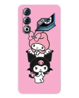 Чехол для ZTE Nubia Neo 3 GT с картинкой «My Melody и Kuromi»