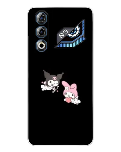 Чехол для ZTE Nubia Neo 3 GT с картинкой «My Melody и Kuromi»