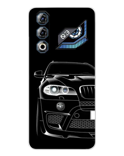 Чохол для ZTE Nubia Neo 3 GT з картинкою «Темний силует BMW» Чохол для ZTE Nubia Neo 3 GT з картинкою «Темний силует BMW»