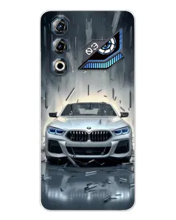 Чохол для ZTE Nubia Neo 3 GT з картинкою «BMW у світлі фар»