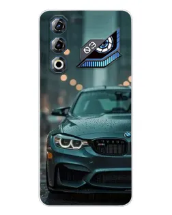 Чохол для ZTE Nubia Neo 3 GT з картинкою «BMW у вогнях міста»