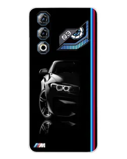 Чохол для ZTE Nubia Neo 3 GT з картинкою «Силует BMW в темряві»