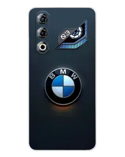 Чохол для ZTE Nubia Neo 3 GT з картинкою «Логотип BMW — мінімалізм»