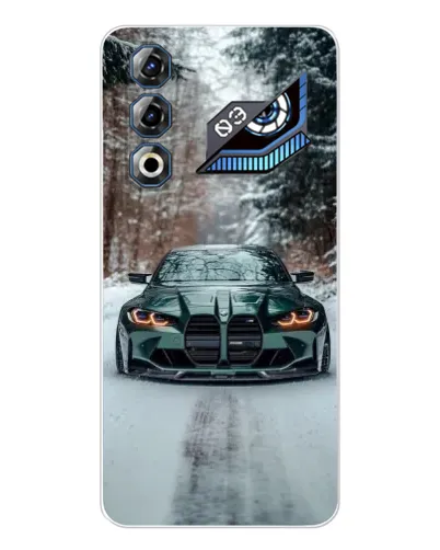 Чохол для ZTE Nubia Neo 3 GT з картинкою «BMW у зимовому лісі» Чохол для ZTE Nubia Neo 3 GT з картинкою «BMW у зимовому лісі»