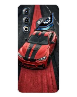 Чохол для ZTE Nubia Neo 3 GT з картинкою «BMW на червоній доріжці»