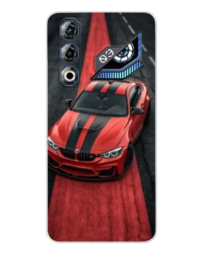 Чохол для ZTE Nubia Neo 3 GT з картинкою «BMW на червоній доріжці» Чохол для ZTE Nubia Neo 3 GT з картинкою «BMW на червоній доріжці»