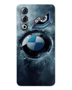 Чехол для ZTE Nubia Neo 3 GT с картинкой «Логотип BMW — лед»