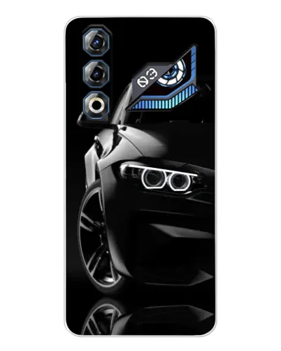 Чехол для ZTE Nubia Neo 3 GT с картинкой «Черная BMW — профиль» Чехол для ZTE Nubia Neo 3 GT с картинкой «Черная BMW — профиль»