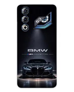 Чехол для ZTE Nubia Neo 3 GT с картинкой «BMW сквозь ночной город»