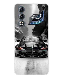 Чехол для ZTE Nubia Neo 3 GT с картинкой «BMW — акварельный дрифт»