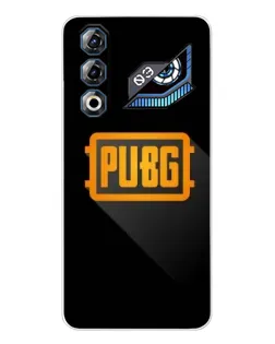 Чехол для ZTE Nubia Neo 3 GT с картинкой «PUBG — рамка лого»