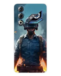 Чехол для ZTE Nubia Neo 3 GT с картинкой «PUBG — реалистичный герой»