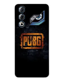 Чехол для ZTE Nubia Neo 3 GT с картинкой «PUBG — золотой логотип»