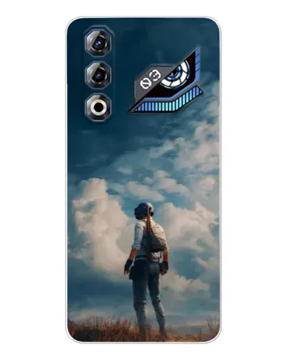 Чехол для ZTE Nubia Neo 3 GT с картинкой «Герой PUBG на скале» Чехол для ZTE Nubia Neo 3 GT с картинкой «Герой PUBG на скале»