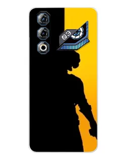 Чехол для ZTE Nubia Neo 3 GT с картинкой «Тень воина PUBG»
