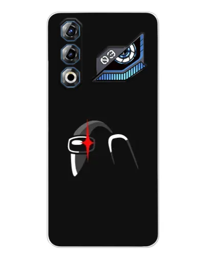 Чехол для ZTE Nubia Neo 3 GT с картинкой «Among Us шлем»