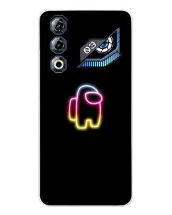 Чехол для ZTE Nubia Neo 3 GT с картинкой «Among Us градиент»