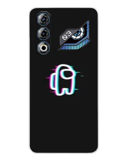 Чехол для ZTE Nubia Neo 3 GT с картинкой «Among Us неон»