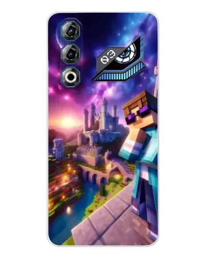 Чехол для ZTE Nubia Neo 3 GT с картинкой «Стив и космос»