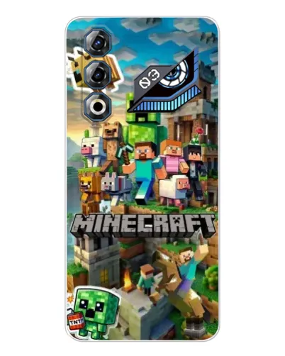 Чехол для ZTE Nubia Neo 3 GT с картинкой «Замок Minecraft»